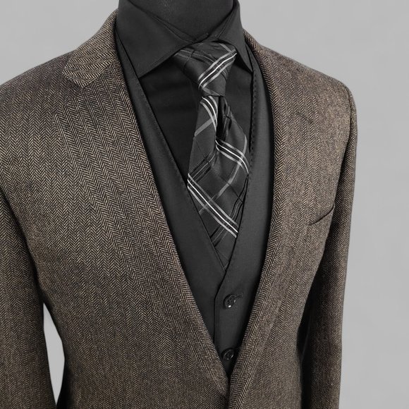 Brooks Brothers Regent Fit Herringbone Sport Coat 42S - Picture 2 of 13